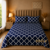 Crystal Cotton 3pc Bedsheet - 1019